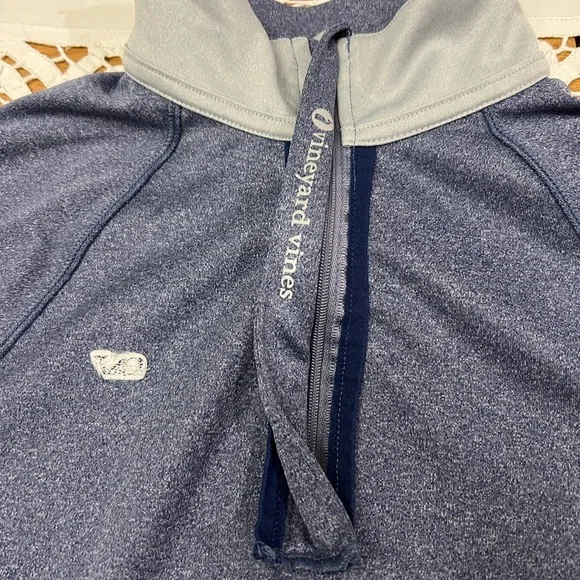 Boys Vineyard Vines Performance 1/4 zip pullover size L 16 - Picture 6 of 9